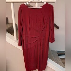 Adrianna Papell Maroon Dress